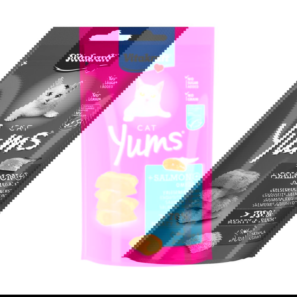 Vitakraft Cat Yums Salmon&Omega3 40 g