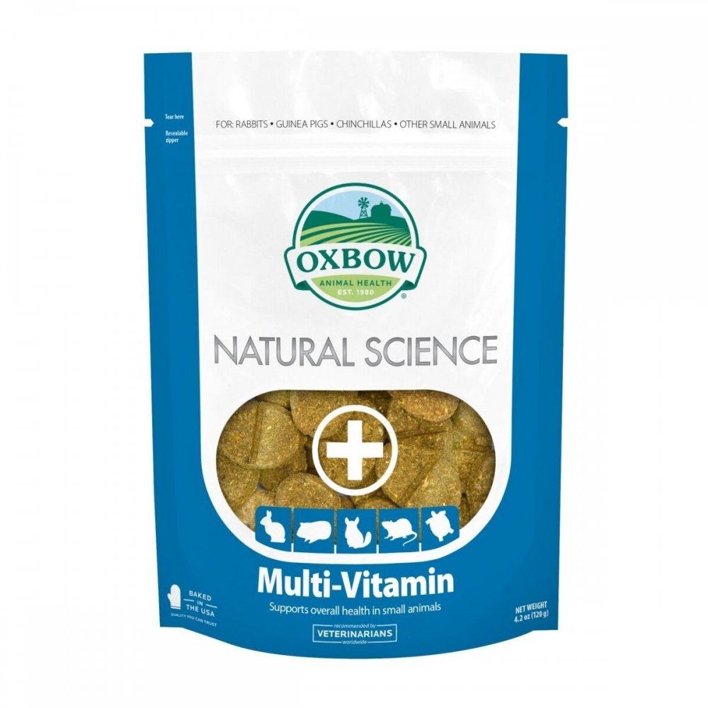 Oxbow Natural Science Multi Vitamin 120 g Andre smådyr - Chinchilla