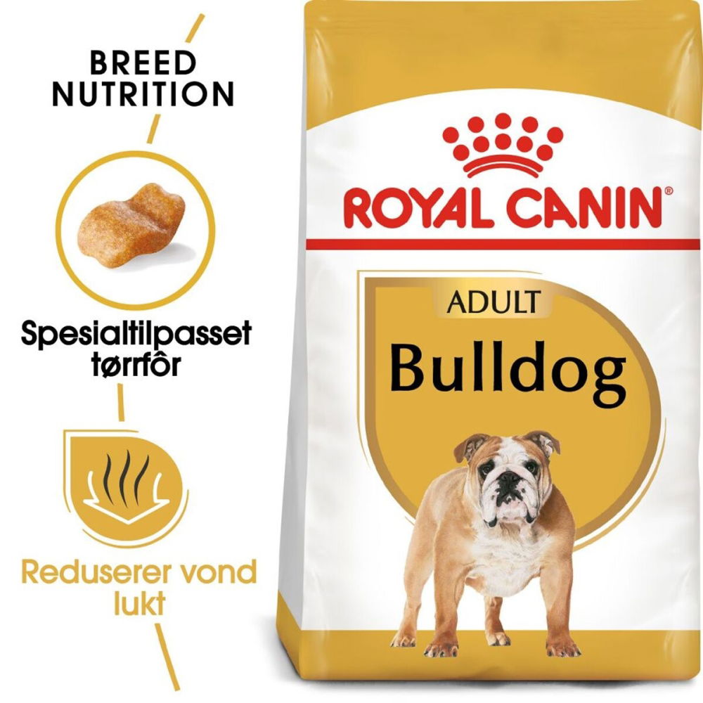 Bilde av Royal Canin Bulldog Adult (12 kg) - Alt til hunden