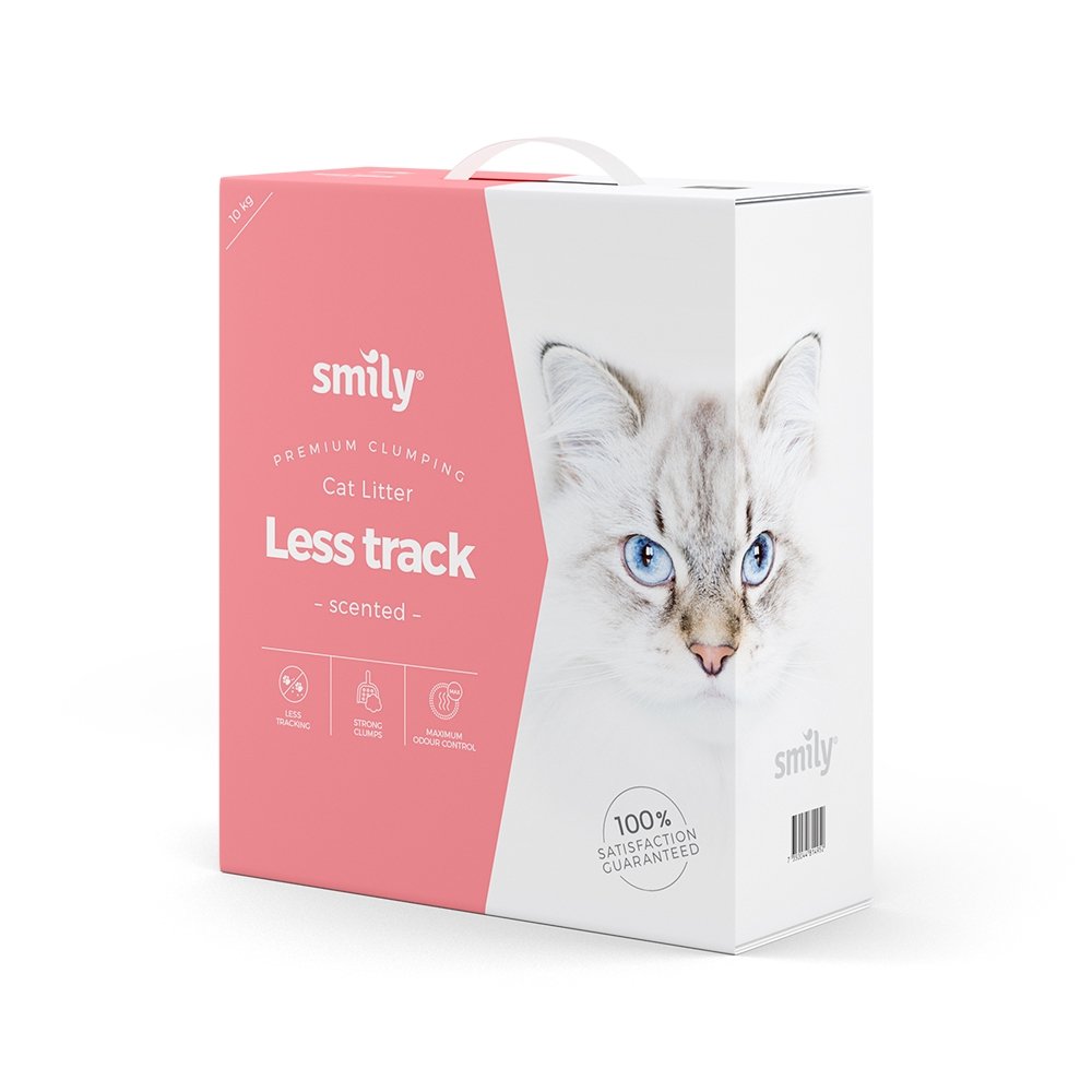 Smily kattesand Less Track (10 kg)