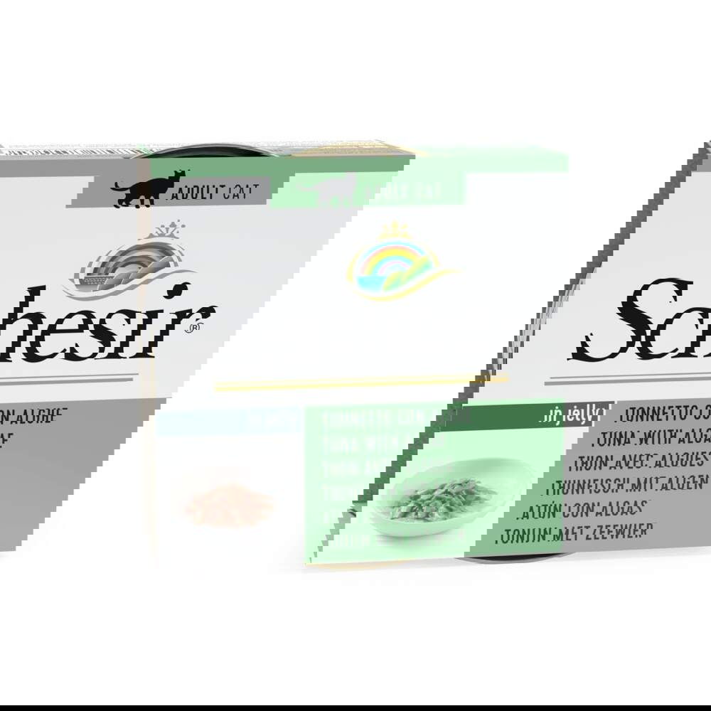 Schesir Cat Adult Tuna & Seaweed Jelly 85 g
