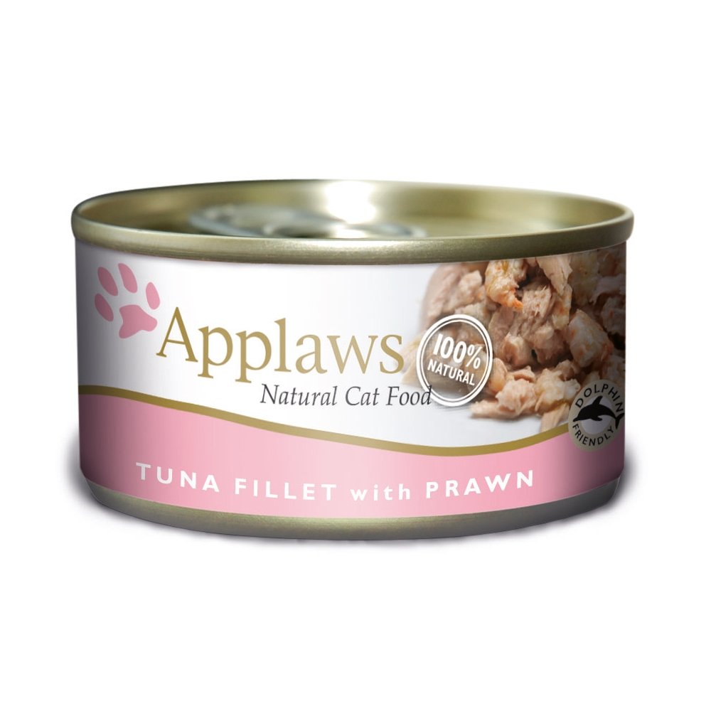 Applaws Tuna Fillet&Prawn Konserv (156 g) Katt - Kattemat - Voksenfôr til katt