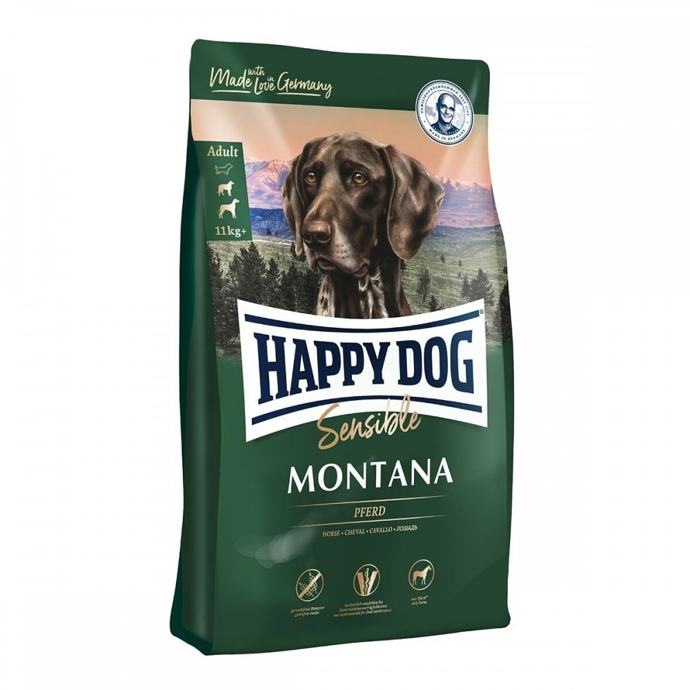 Happy Dog Sensible Montana Grain Free 10 kg Hund - Hundemat - Tørrfôr