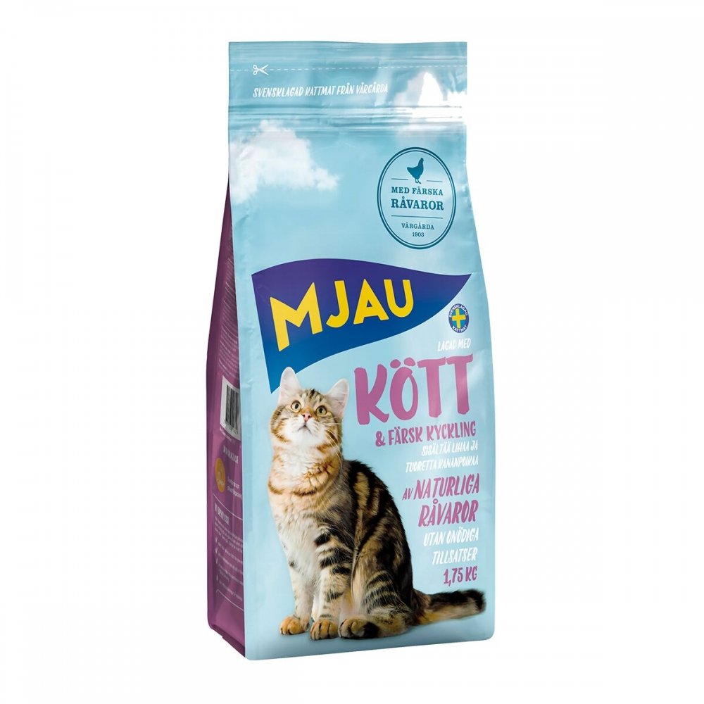 Mjau Kjøttsmak (1,75 kg)