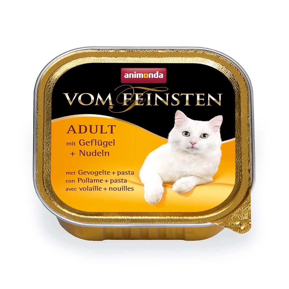 Animonda Vom Fenstein Poultry & Pasta 100 g Katt - Kattemat - Våtfôr