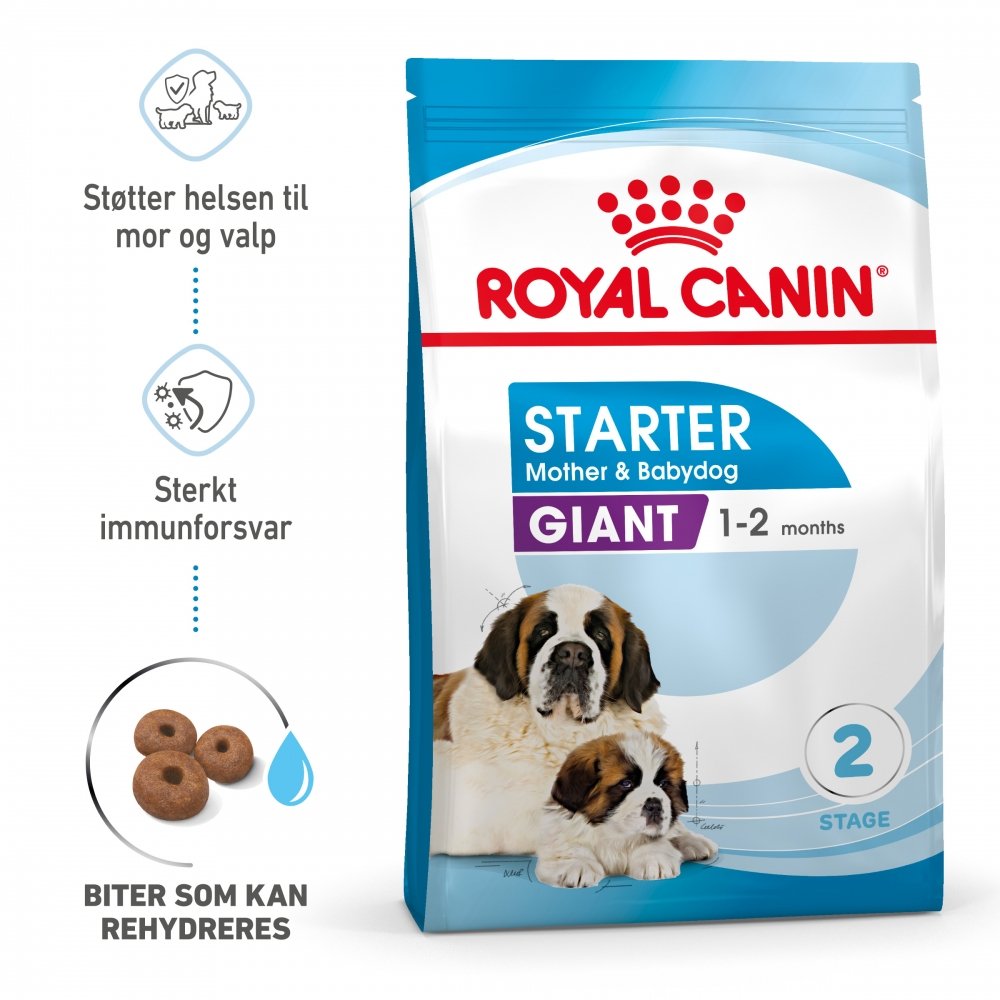 Royal Canin Giant Starter (15 kg) Hund - Hundemat - Tørrfôr