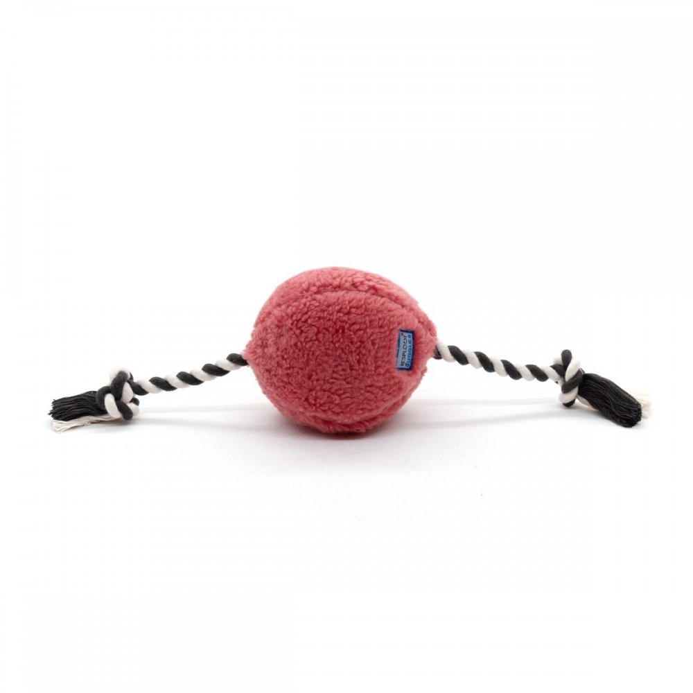 Resploot Juggles Hundboll med Rep Röd Hund - Hundeleker - Tauleker