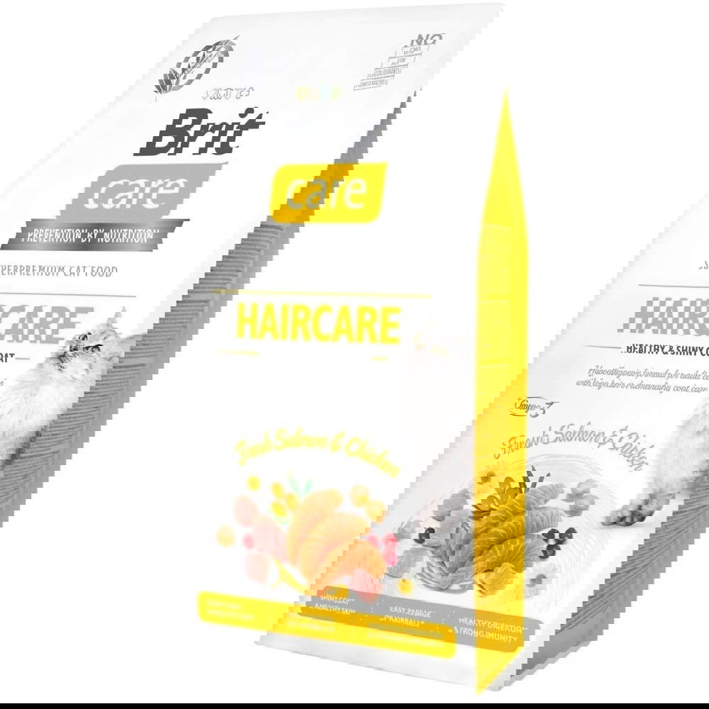 Brit Care Cat Grain Free Haircare Healthy & Shiny Coat (400 g)