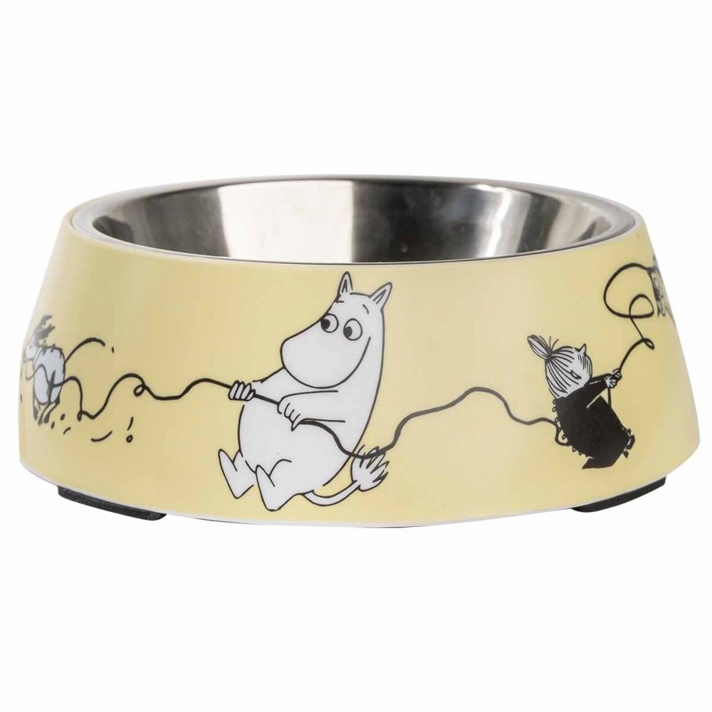 Bilde av Moomin For Pets Matskål (m Gul)