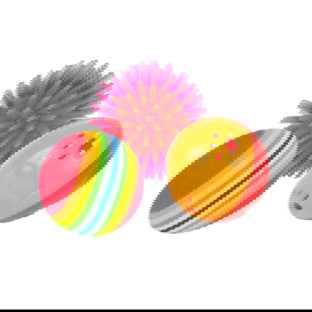 Little&Bigger PurePurr Colorfull Mix Baller 3-pakk