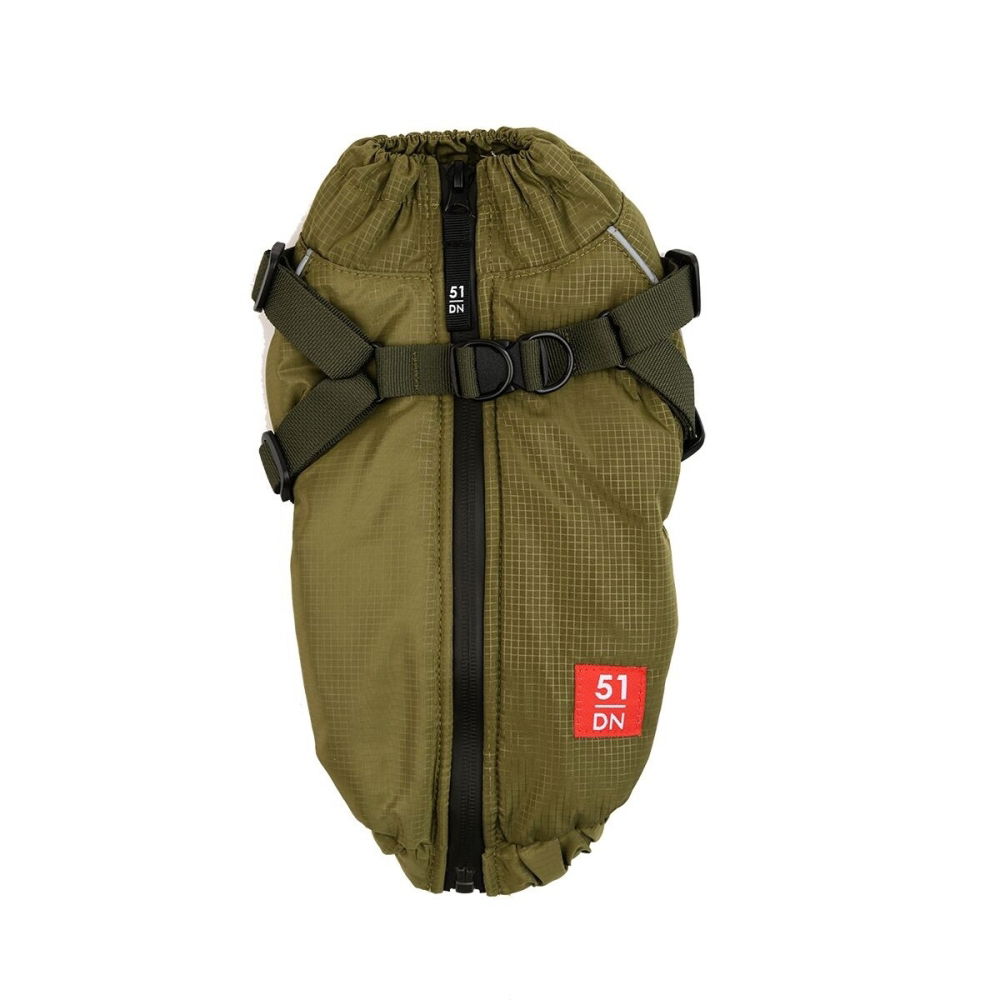 Bilde av 51 Degrees North Adventure Kombinert Hundesele och Hundejakke Grønn (24 cm) - Alt til hunden