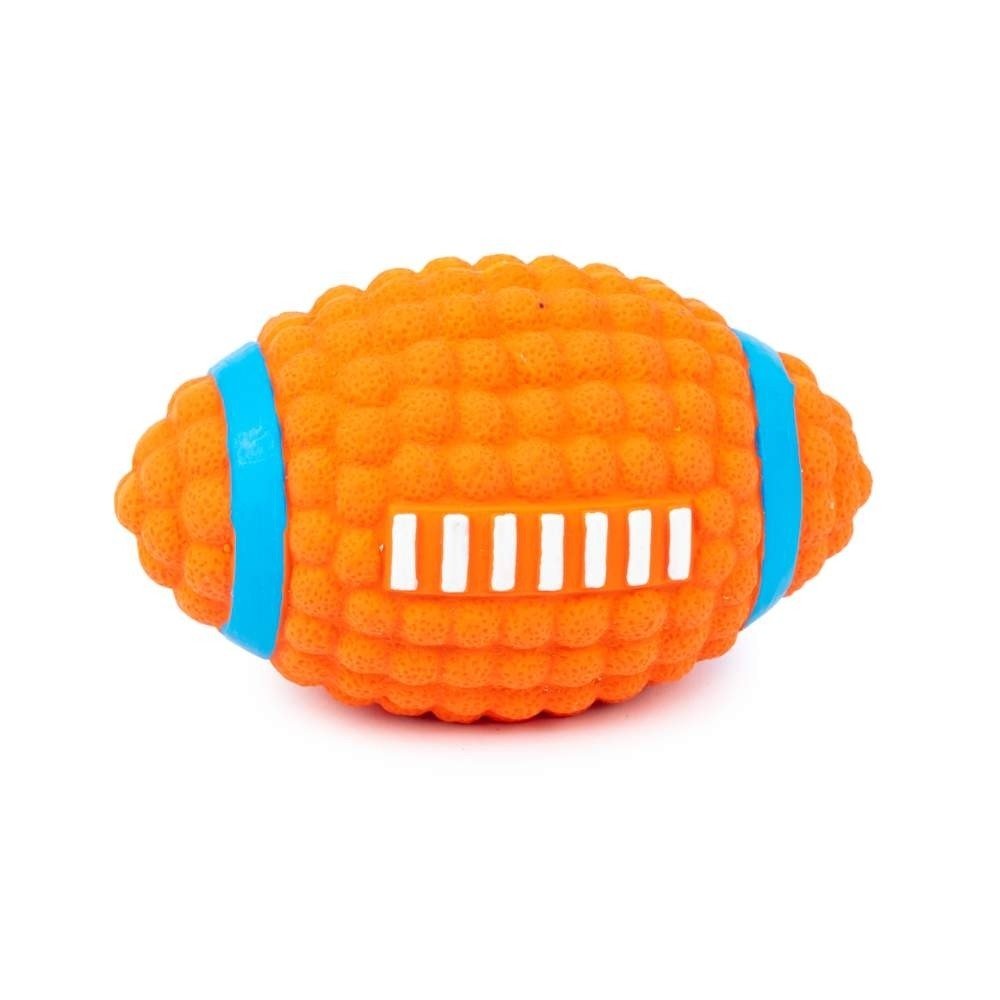 Little&Bigger Latex Amerikansk Fotball 16 cm Hund - Hundeleker - Ball til hund