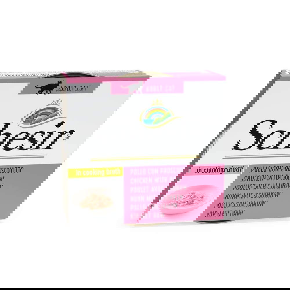 Schesir Cat Adult Chicken & Ham Gravy 70 g