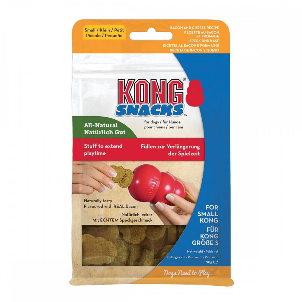 KONG Snacks Bacon & Ost Large Hund - Hundegodteri - Godbiter til hund