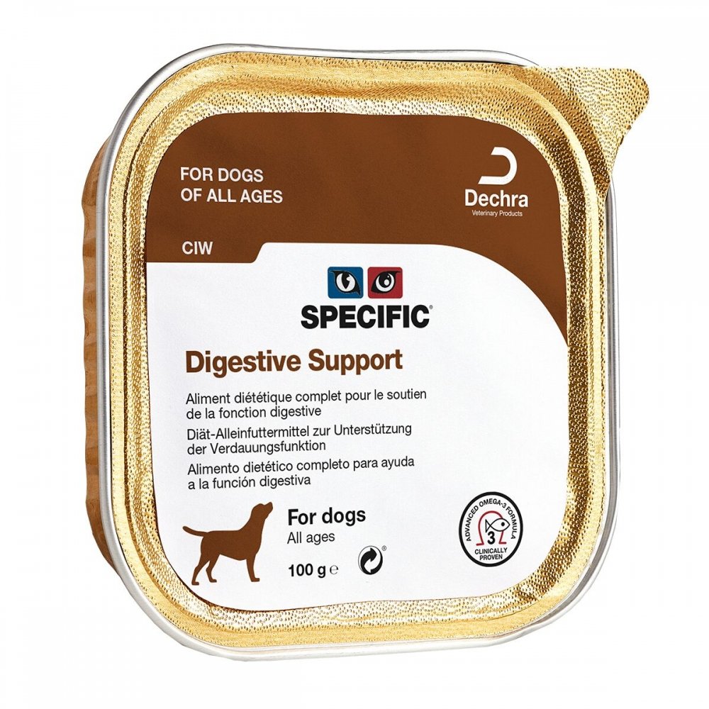 Specific Digestive Support CIW (6 x 300 g) Veterinærfôr til hund - Mage- & Tarmsykdom