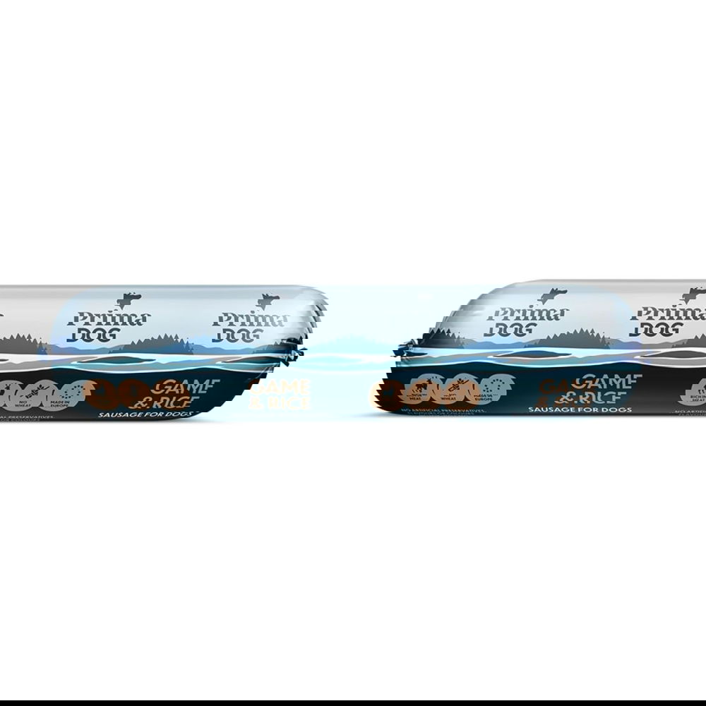 PrimaDog Sausage Game & Rice 800 g