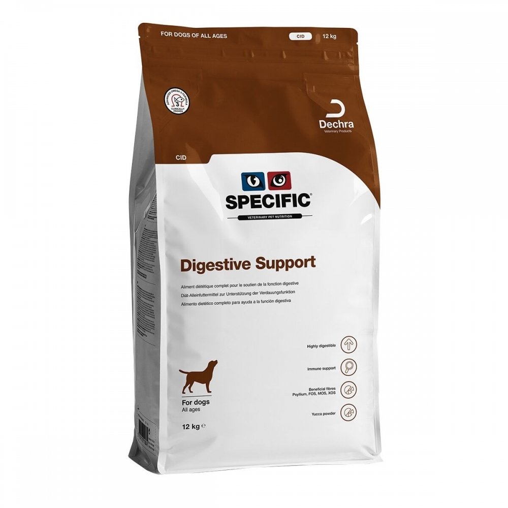 Specific Digestive Support CID (12 kg) Veterinærfôr til hund - Mage- & Tarmsykdom
