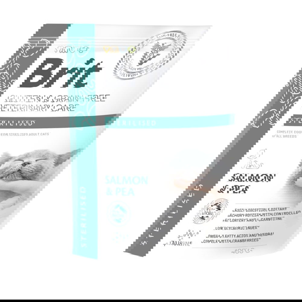 Brit Grain Free Veterinary Care Cat Sterilised (400 g)