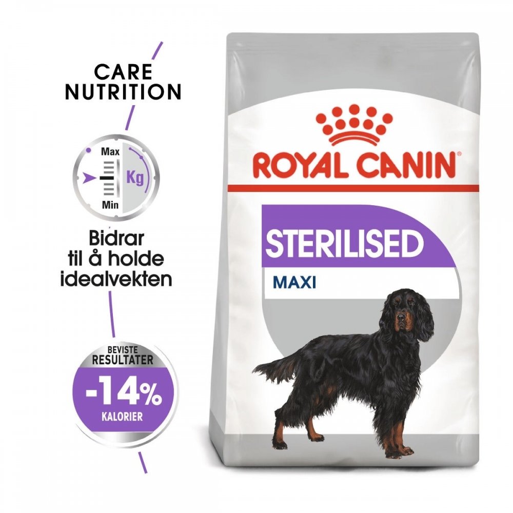 Royal Canin Sterilised Maxi Adult tørrfôr til hund (12 kg) Hund - Hundemat - Tørrfôr