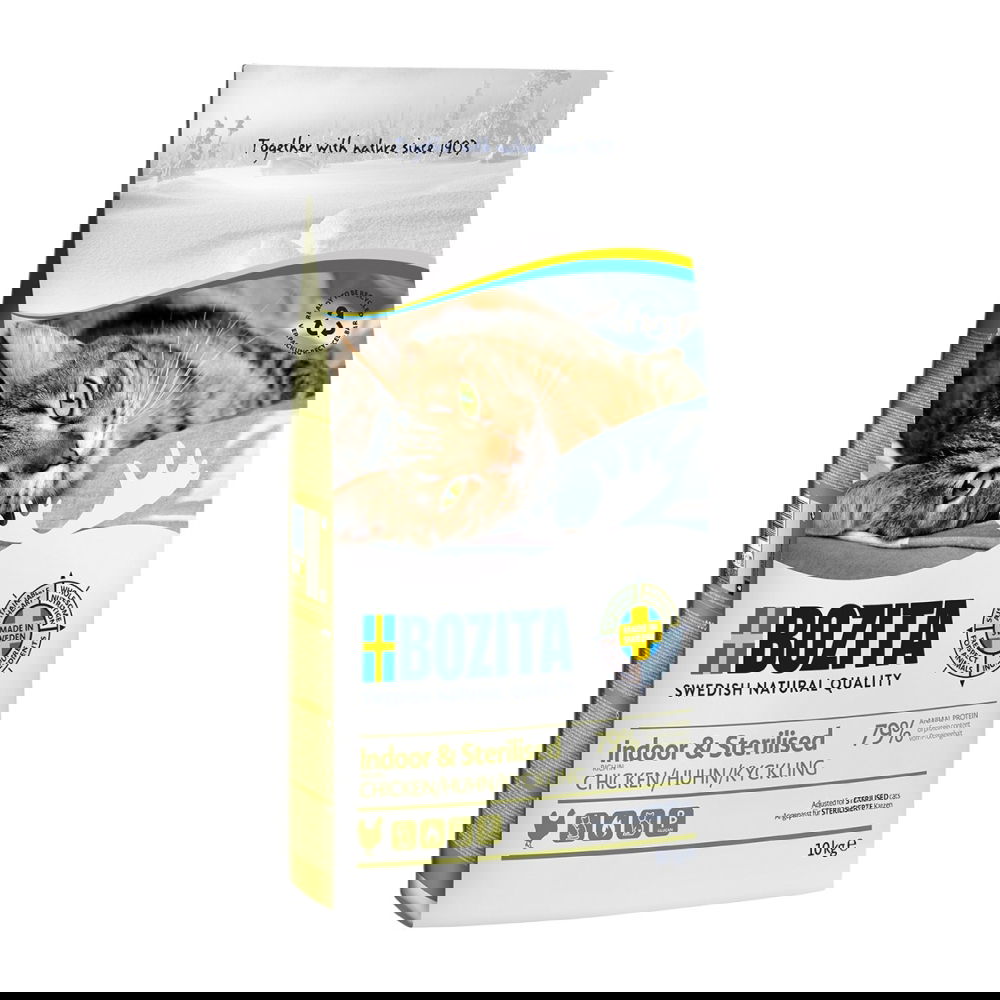 Bozita Indoor & Sterilised Chicken (10 kg)