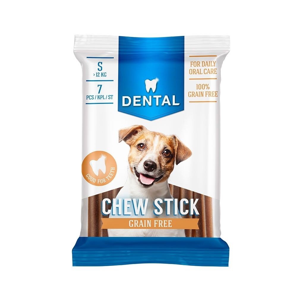 Dental Kornfri Tyggeben Multipakk Small (7-pack) Hund - Hundegodteri - Tyggepinner