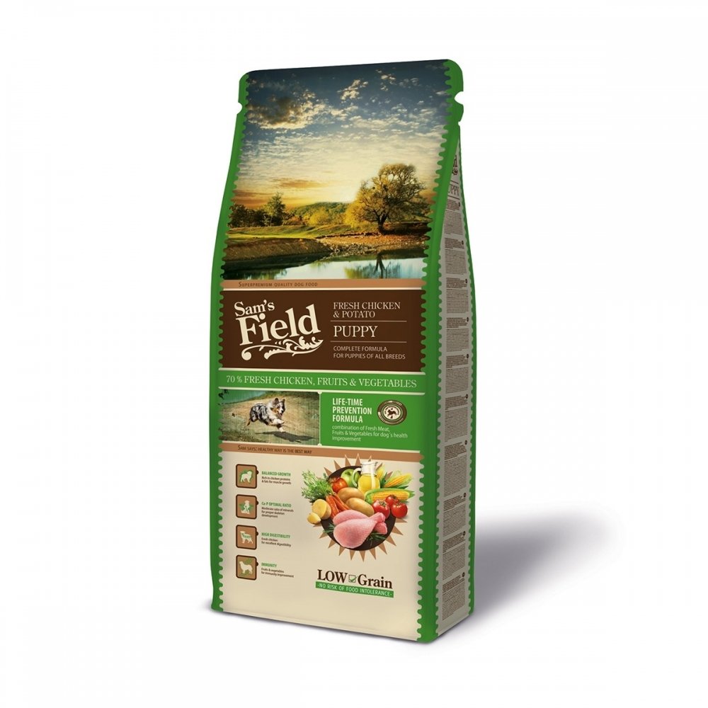 Bilde av Sam's Field Puppy Chicken & Potato (13 Kg)