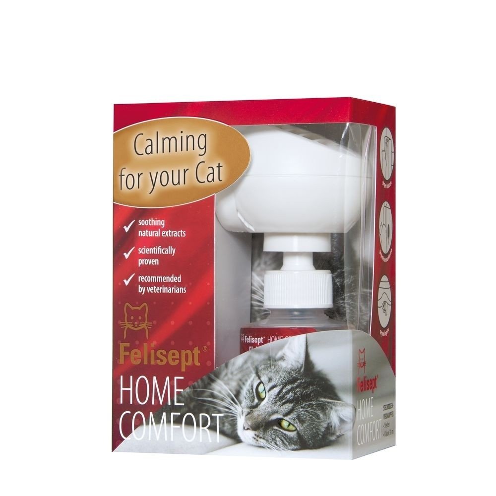 Felisept Home Comfort Duftgiver & Refill Katt - Kattehelse - Beroligende til katt