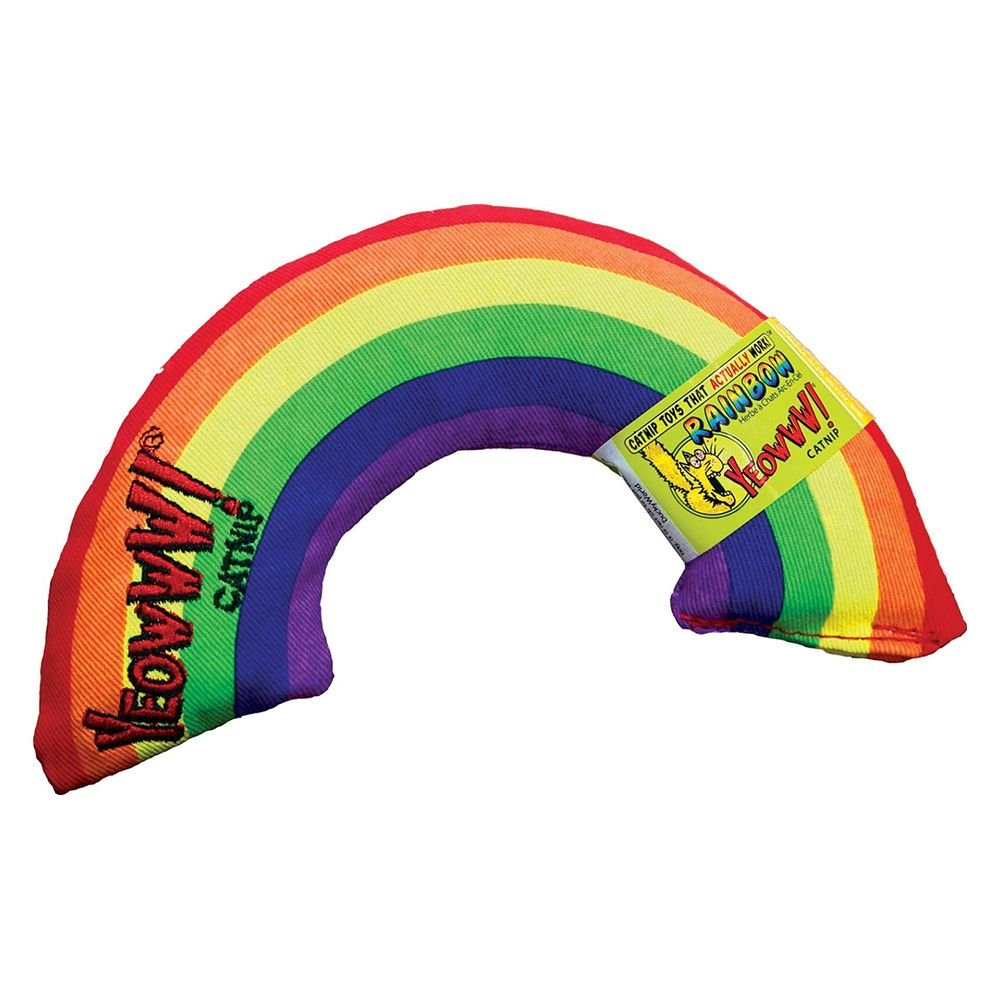 Yeowww! Catnip Rainbow Katt - Katteleker - Kattemynte