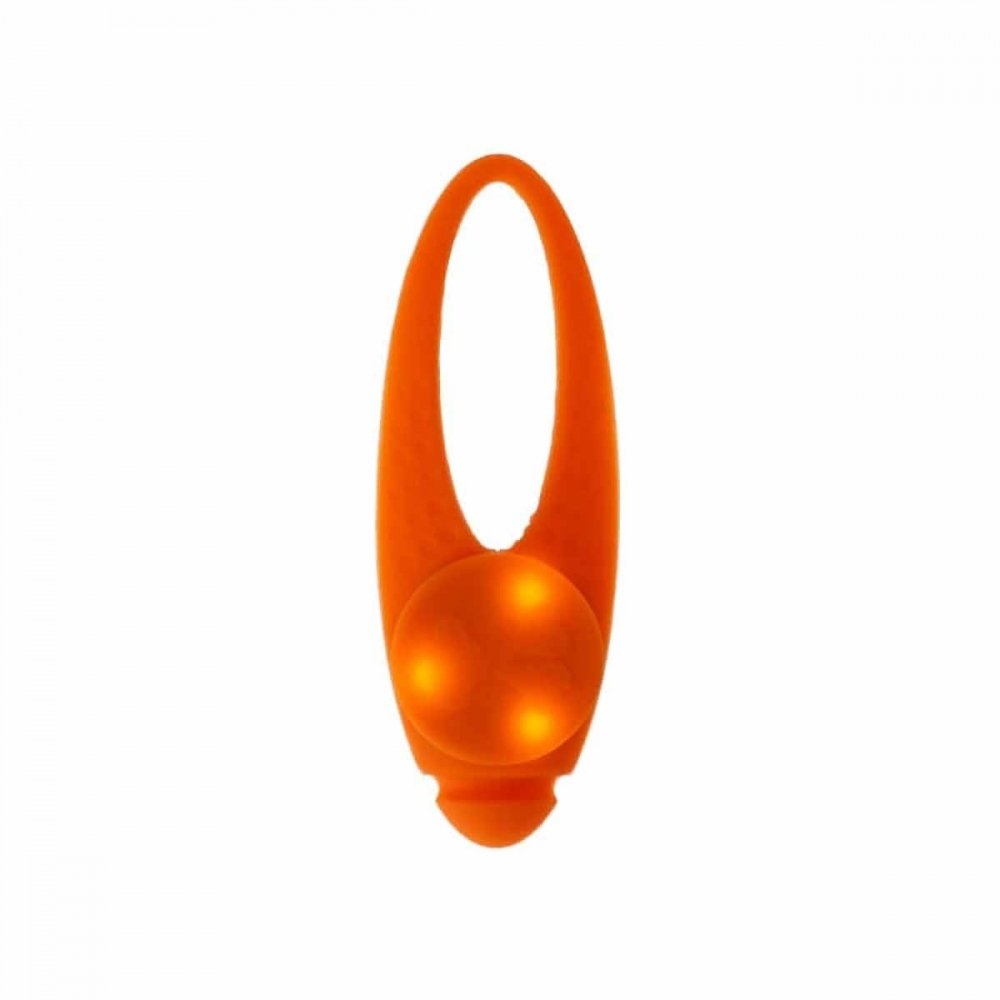 Dogman Hundelys LED Silikon (Orange)