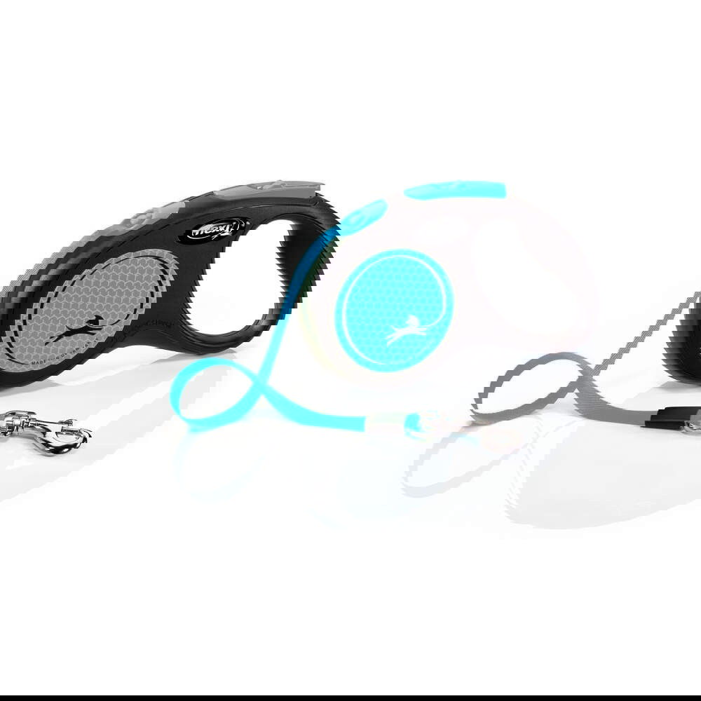Flexi New Neon S Tape 5 m (black/neon blue)
