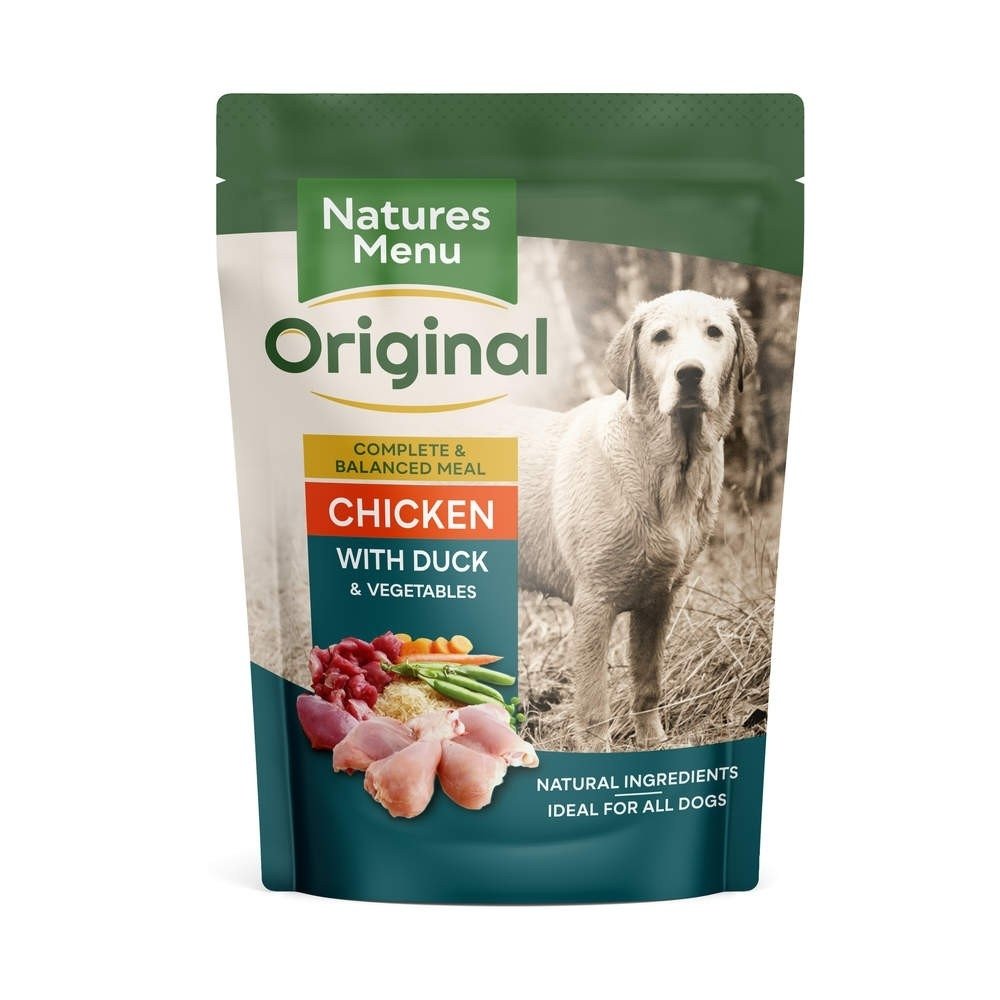 Natures:menu Dog Adult Chicken & Duck 300 g Hund - Hundemat - Våtfôr