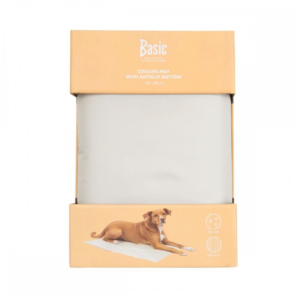 Basic Kylmatta Antiglid Beige (60 x 90 cm) Hund - Hundesenger - Kjølematte til hund