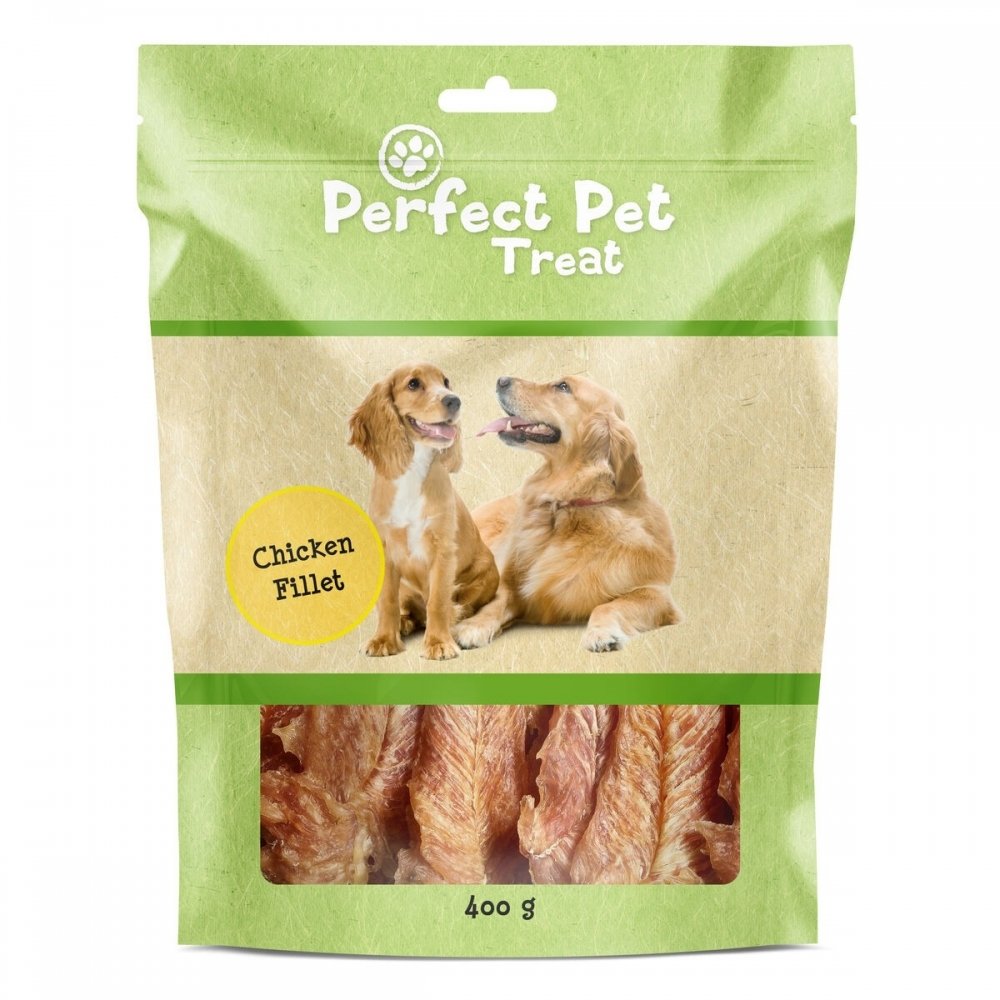 Perfect Pet Chicken Fillet (400 g) Hund - Hundegodteri - Tørket hundegodteri