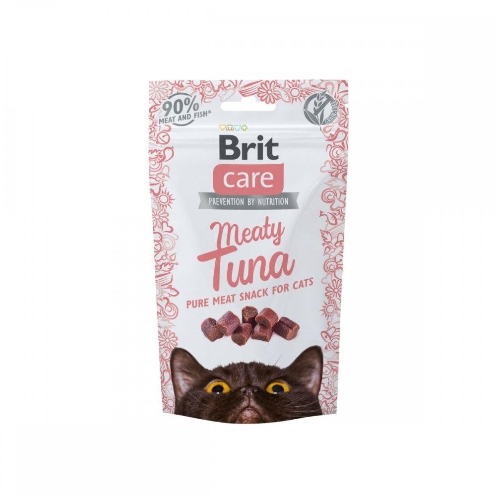 Brit Care Cat Snack Meaty Tunfisk 50g Katt - Kattegodteri