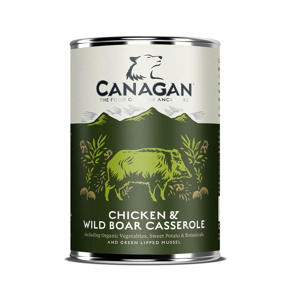 Canagan Chicken & Wild Boar Casserole Hund - Hundemat - Våtfôr