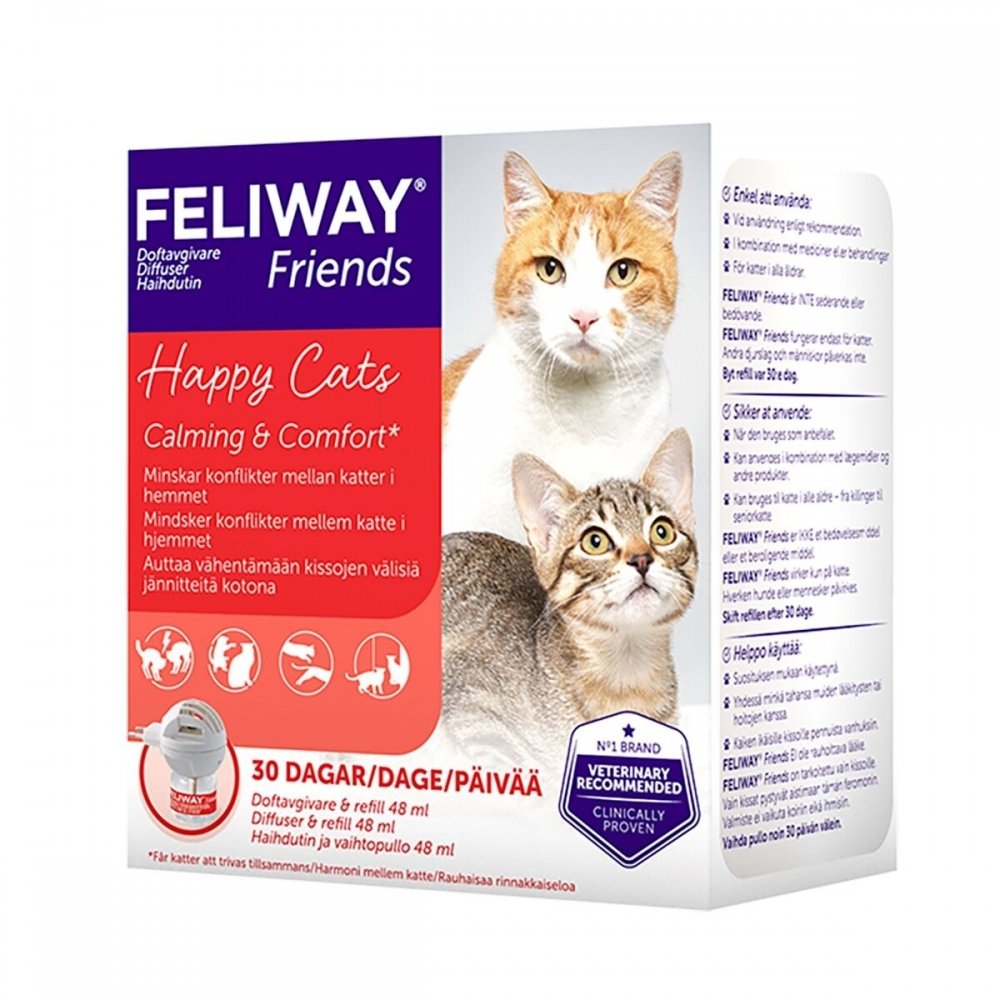 Feliway Friends luktspreder Katt - Kattehelse - Beroligende til katt