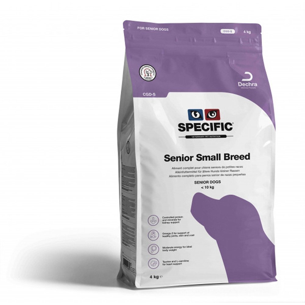 Specific™ Senior Small Breed CGD-S (4 kg) Hund - Hundemat - Tørrfôr