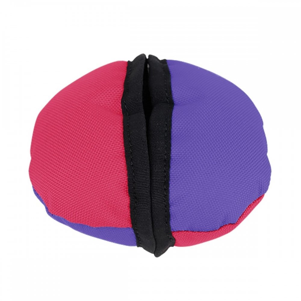 Tug-E-Nuff The Clam Hundeball med Lomme (Rosa)