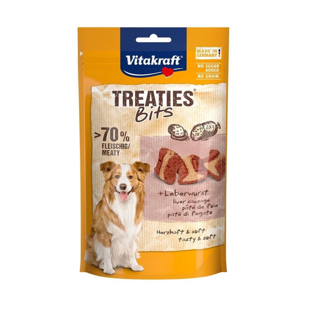 Bilde av Vitakraft Treaties Bits Liver 120 g - Alt til hunden