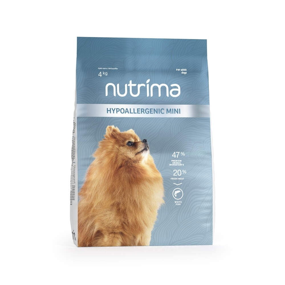 Bilde av Nutrima Dog Adult Hypoallergenic Mini (4 kg) - Alt til hunden