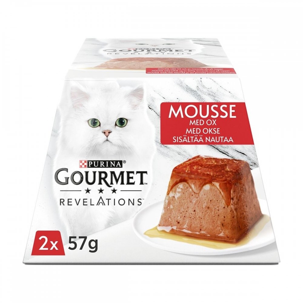 Gourmet Revelations Beef 2x57 g Katt - Kattemat - Våtfôr