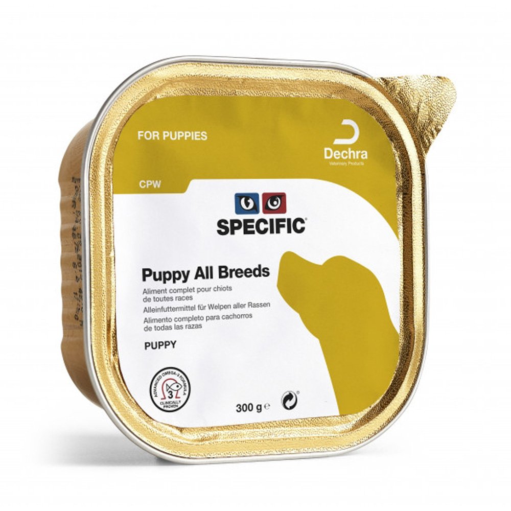 Specific™ Puppy All Breeds CPW Bokser 6 x 300 g Valp - Valpefôr - Våtfôr til valp