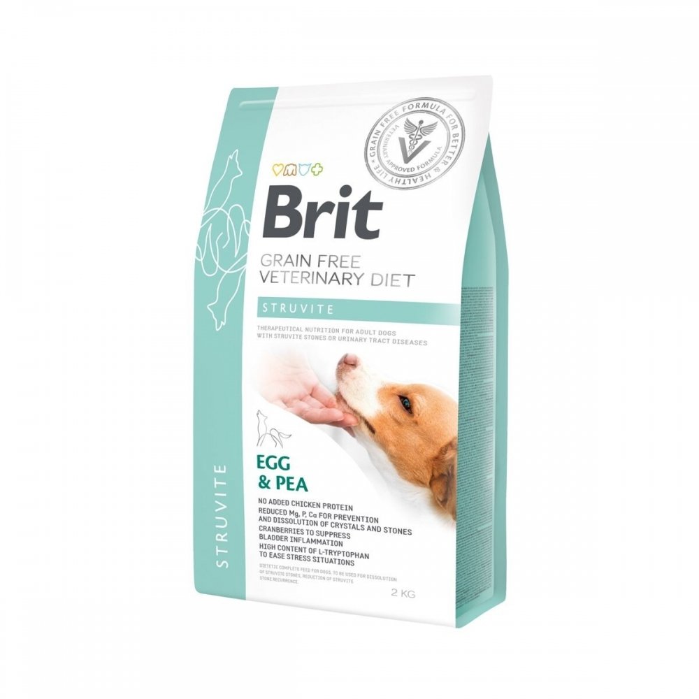 Brit Veterinary Diet Dog Struvite Grain Free (2 kg) Veterinærfôr til hund - Problem med urinveiene