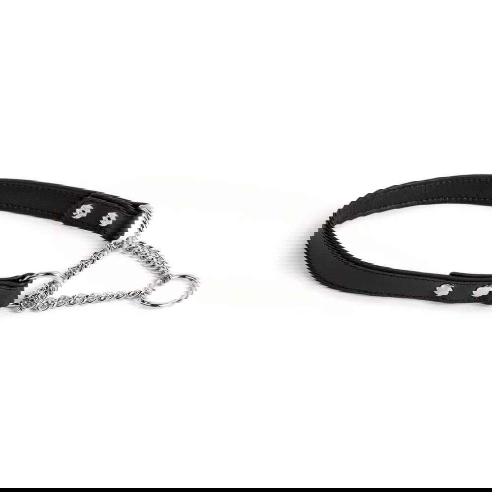 Feel Basic Vadderat Halsband Halvstryp Svart (2,5 x 50-65 cm)