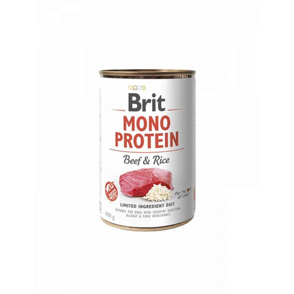 Bilde av Brit Mono Protein Beef & Rice 400 G