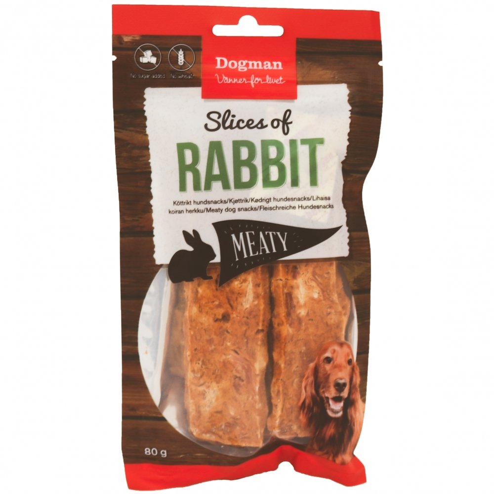 Dogman Slices of Rabbit (80 g)