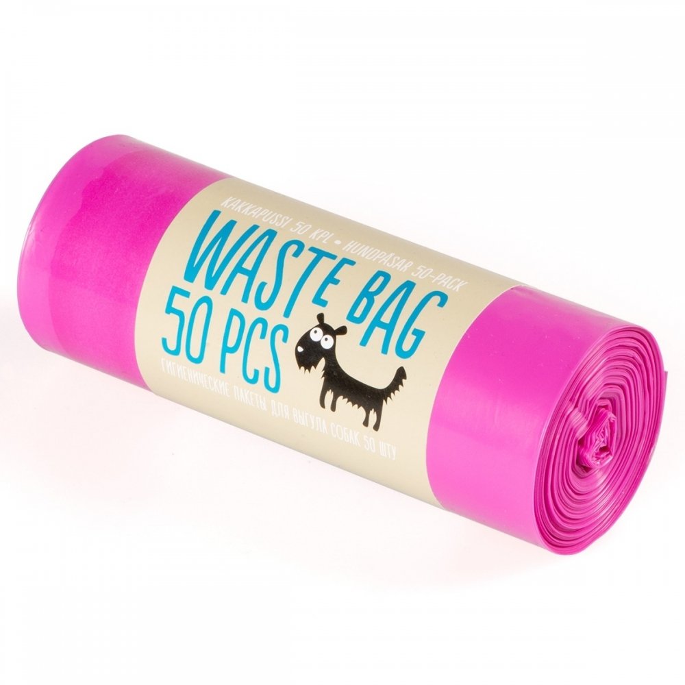 Bilde av Little&bigger Hundeposer 50-pakning (rosa)