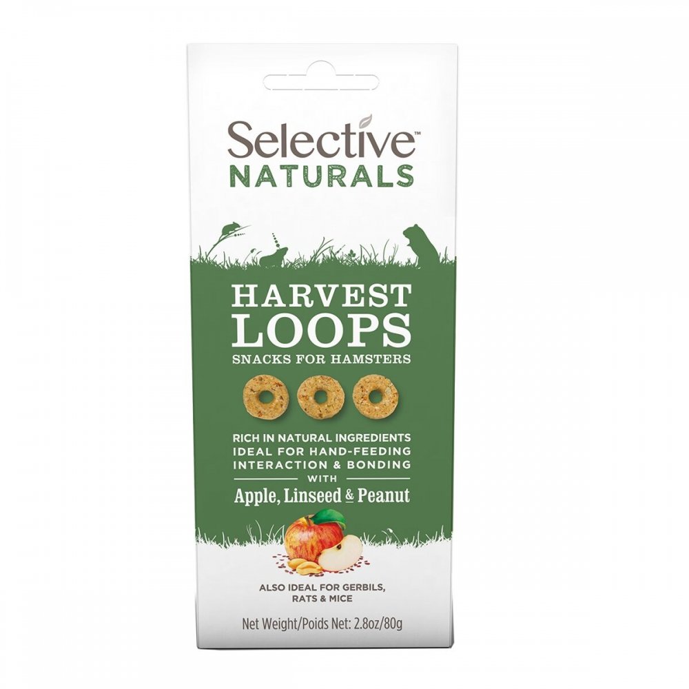 Science Selective Naturals Harvest Loops 80 g