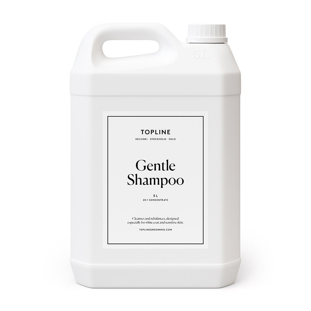 Topline Gentle Shampoo 5 L Hund - Hundepleie - Hundesjampo