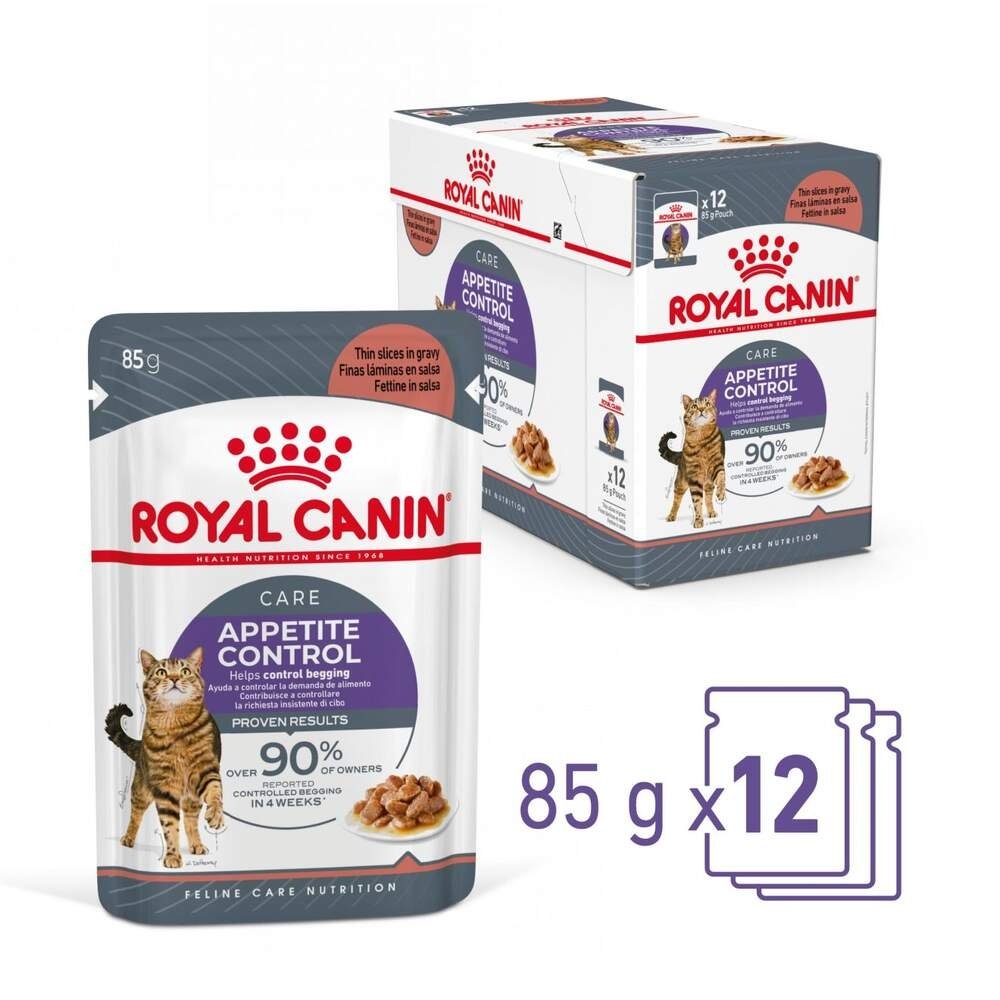Royal Canin Appetite Control Gravy 12 x 85 g Katt - Kattemat - Våtfôr